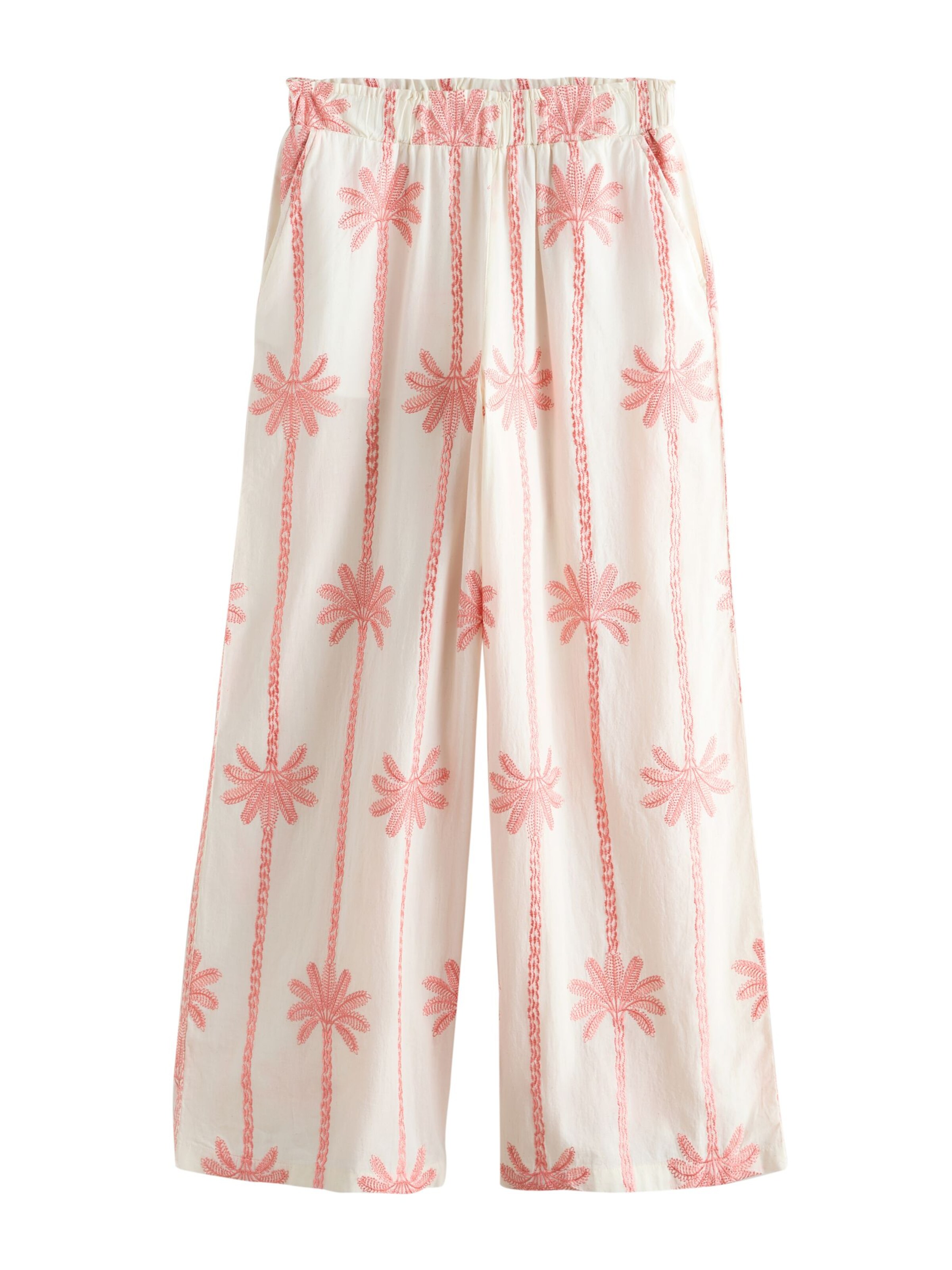 Next Trousers in Ecru / Pitaya, Item view