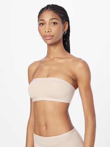 ETAM Bandeau Behå i beige: framsida