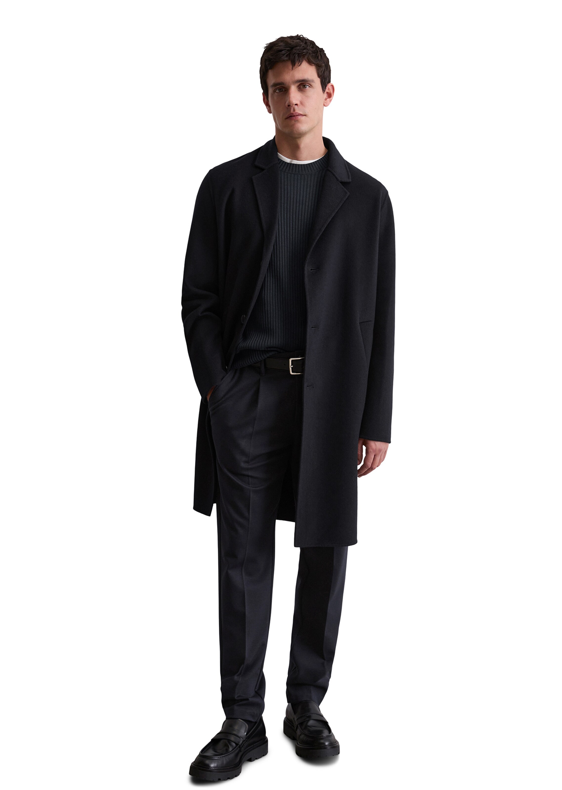 Marc O'Polo Between-seasons coat in Blue