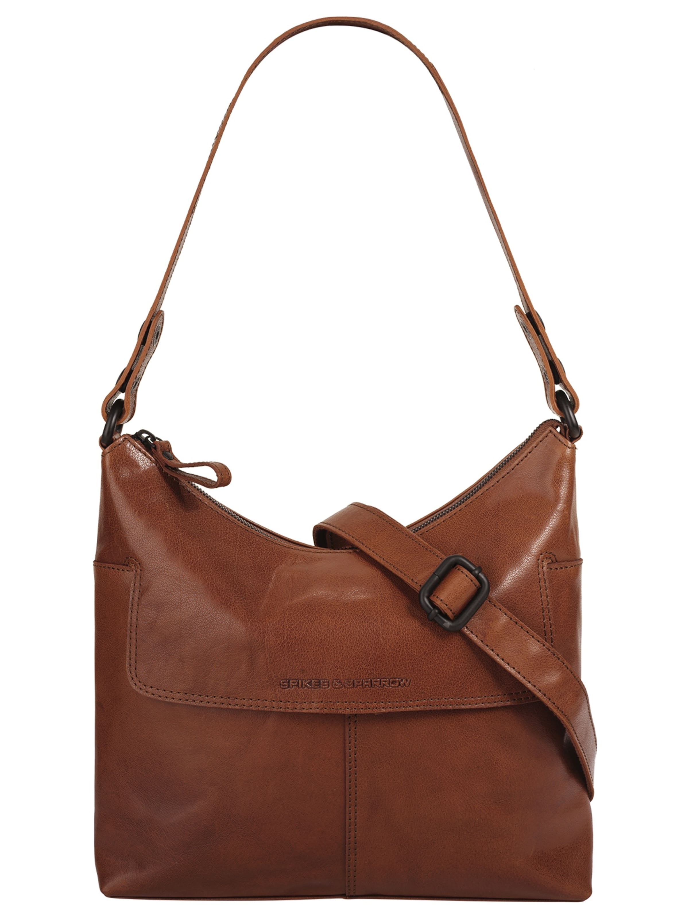 Spikes & Sparrow Umhängetasche‌‌‌‌‌‌‌‌‌ in Braun: Vorderseite