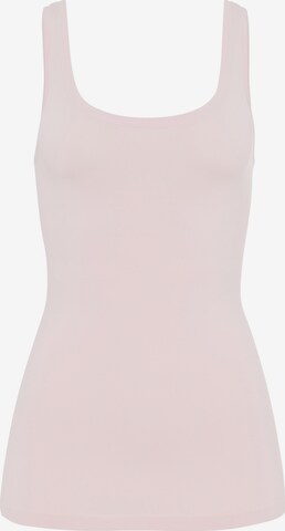 Hanro Top 'Touch Feeling' in Pink: front