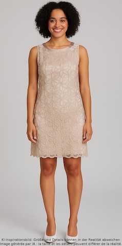 Young Couture by BARBARA SCHWARZER Kleid S in Beige: Vorderseite