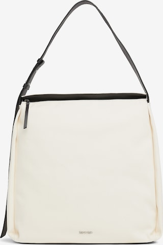 Shopper 'Gracie' di Calvin Klein in beige: frontale