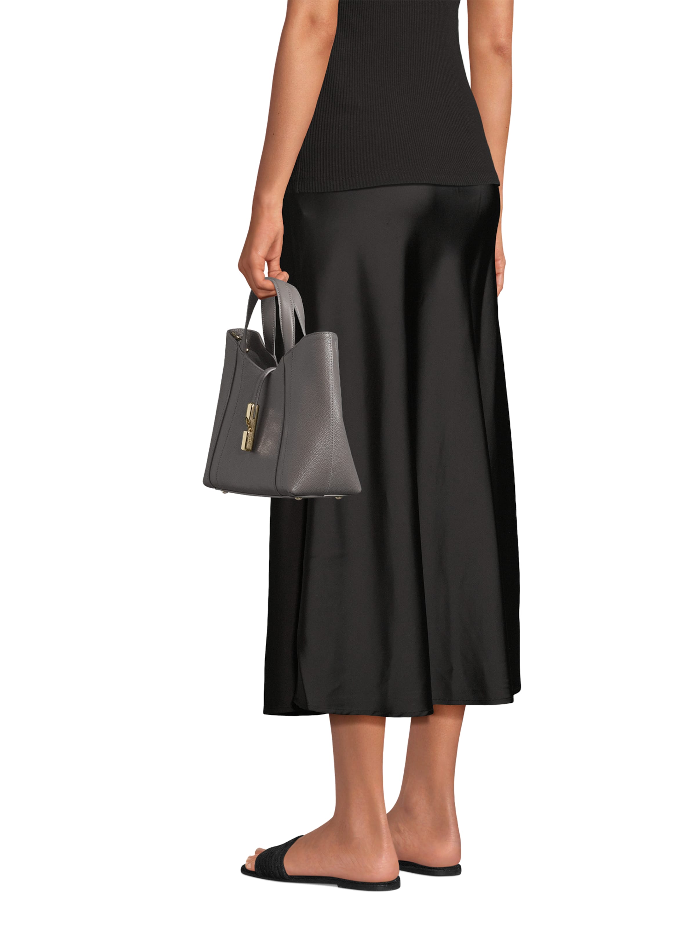 FURLA Kabelka 'GOCCIA' - Sivá: predná strana