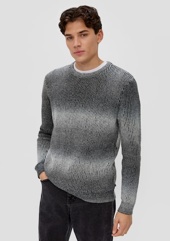 QS Sweter w kolorze szary: przód