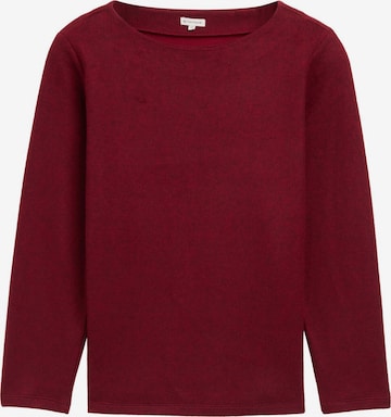 Tom Tailor Women + Sweater in Red: front