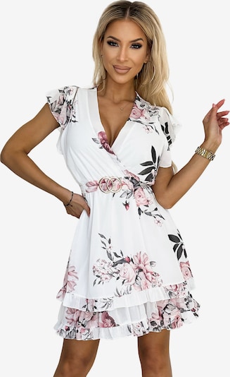 Numoco Sommerkleid 'Minikleid Patrizia' in weiß, Produktansicht