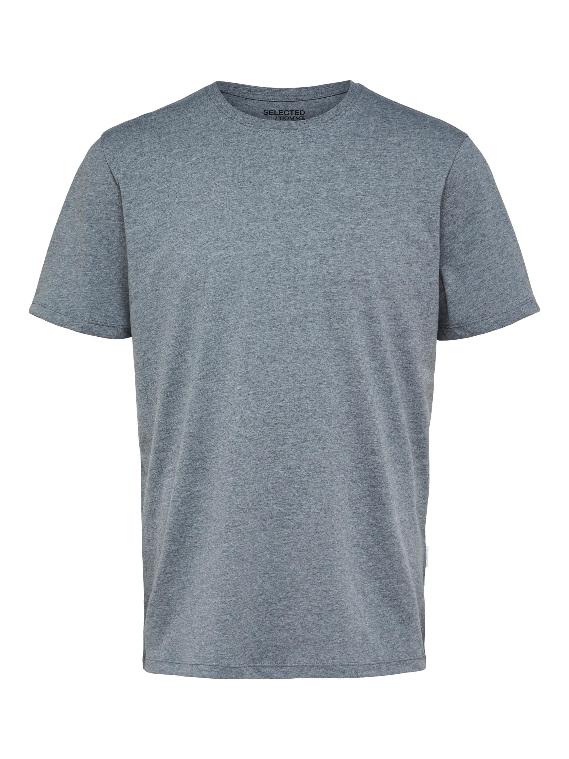 SELECTED Shirt 'Aspen' in Grey: front