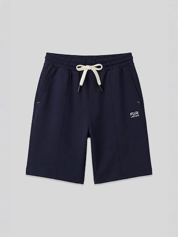 Tommy Life - Regular Calças de desporto em azul: frente