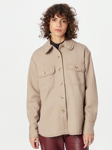 Gina Tricot Between-Season Jacket 'Trine' in Beige: front