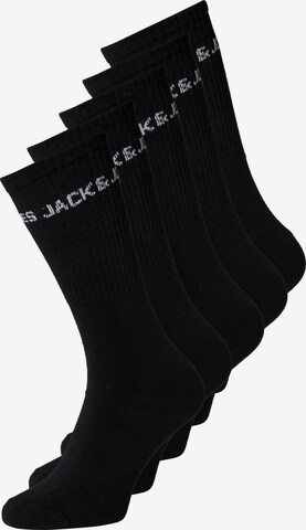 Chaussettes Jack & Jones Junior en noir : devant