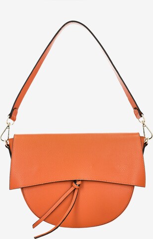 faina Crossbody Bag in Orange: front