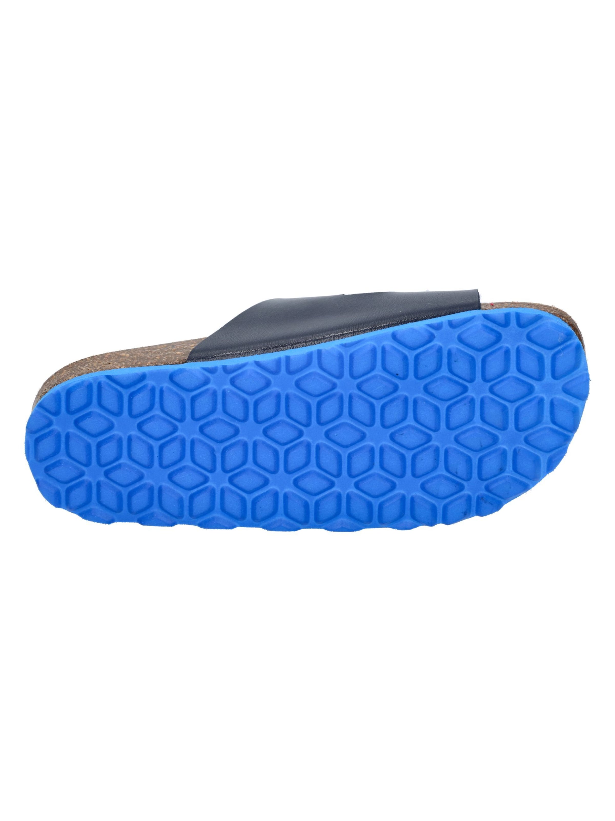 LICO Pantolette 'Bioline Velcro' in Blau