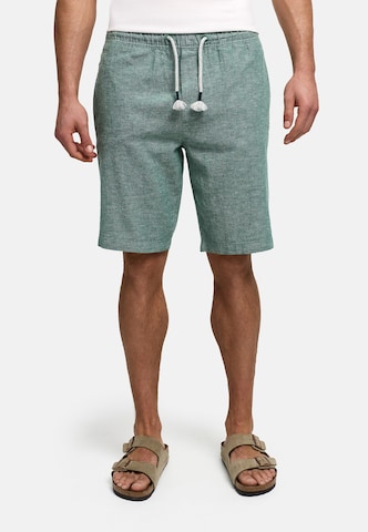INDICODE JEANS Regular Chino 'Lino' in Groen: voorkant