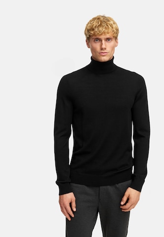 Kronstadt Sweater 'Johannes' in Black: front