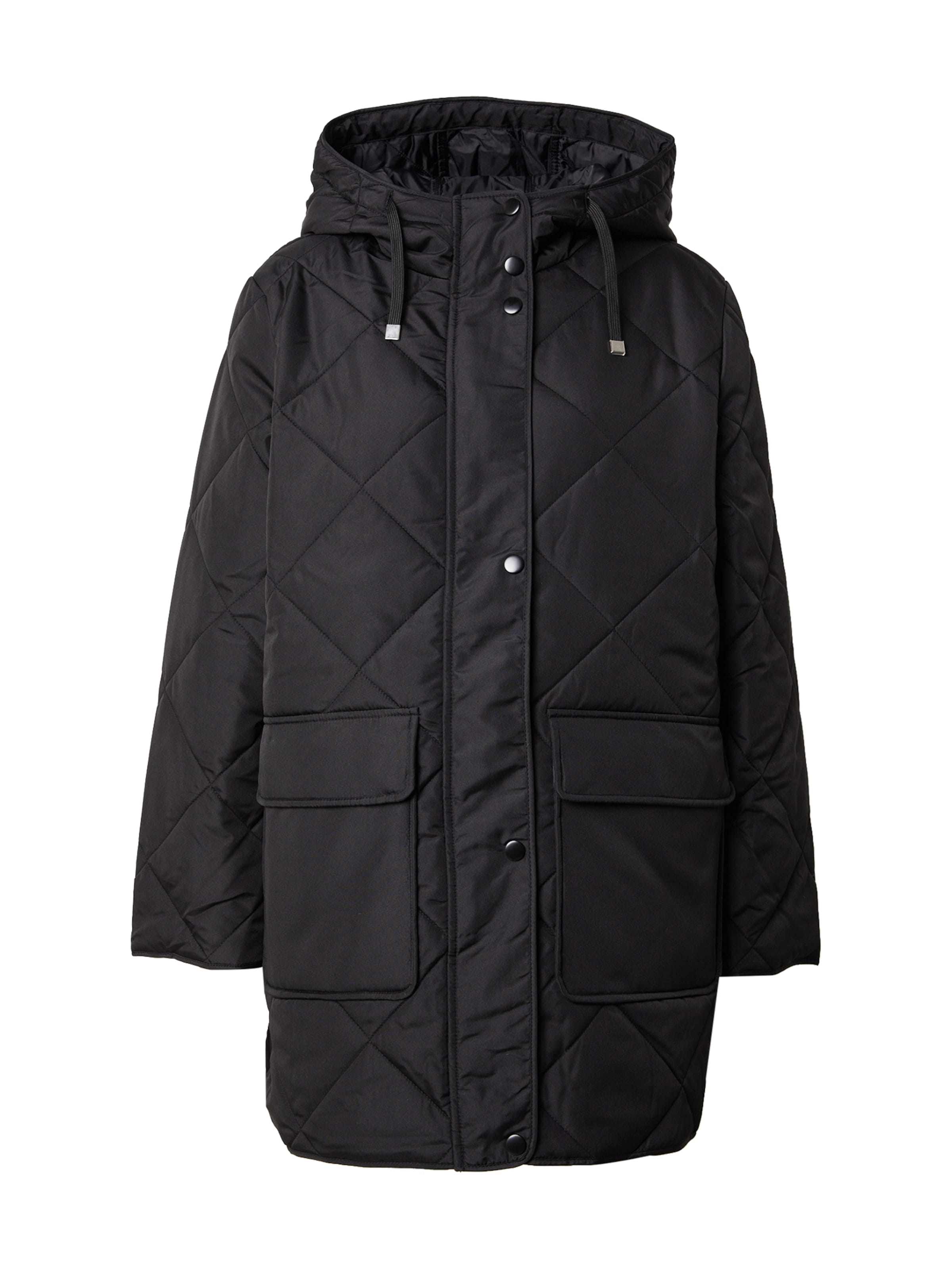 VERO MODA Ανοιξιάτικο και φθινοπωρινό παλτό 'MILLIE TESSA' σε μαύρο: μπροστά