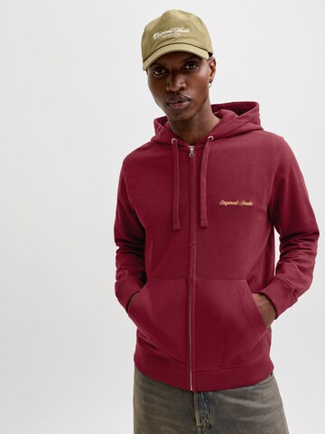 JACK & JONES Sweatshirt in Red: front