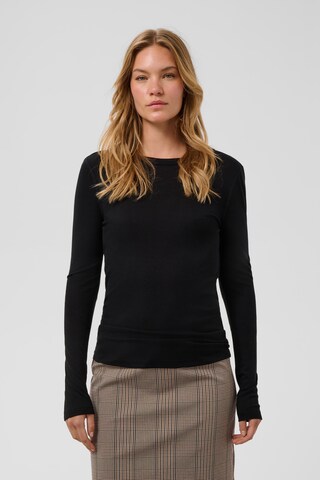 T-shirt 'Inana' SOAKED IN LUXURY en noir : devant