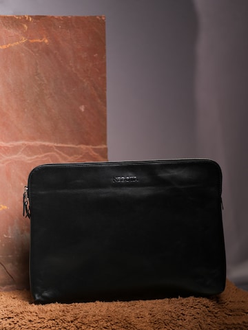 NEGOTIA Leather Laptop bag 'Mantle 14''' in Black