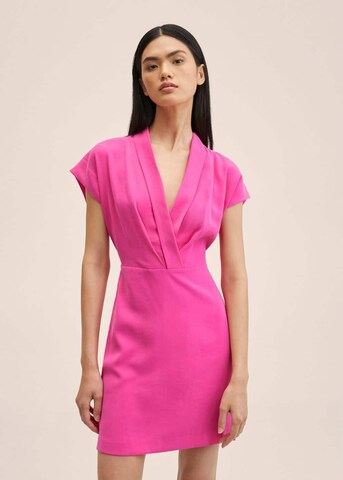 Robe 'Palma' MANGO en rose : devant