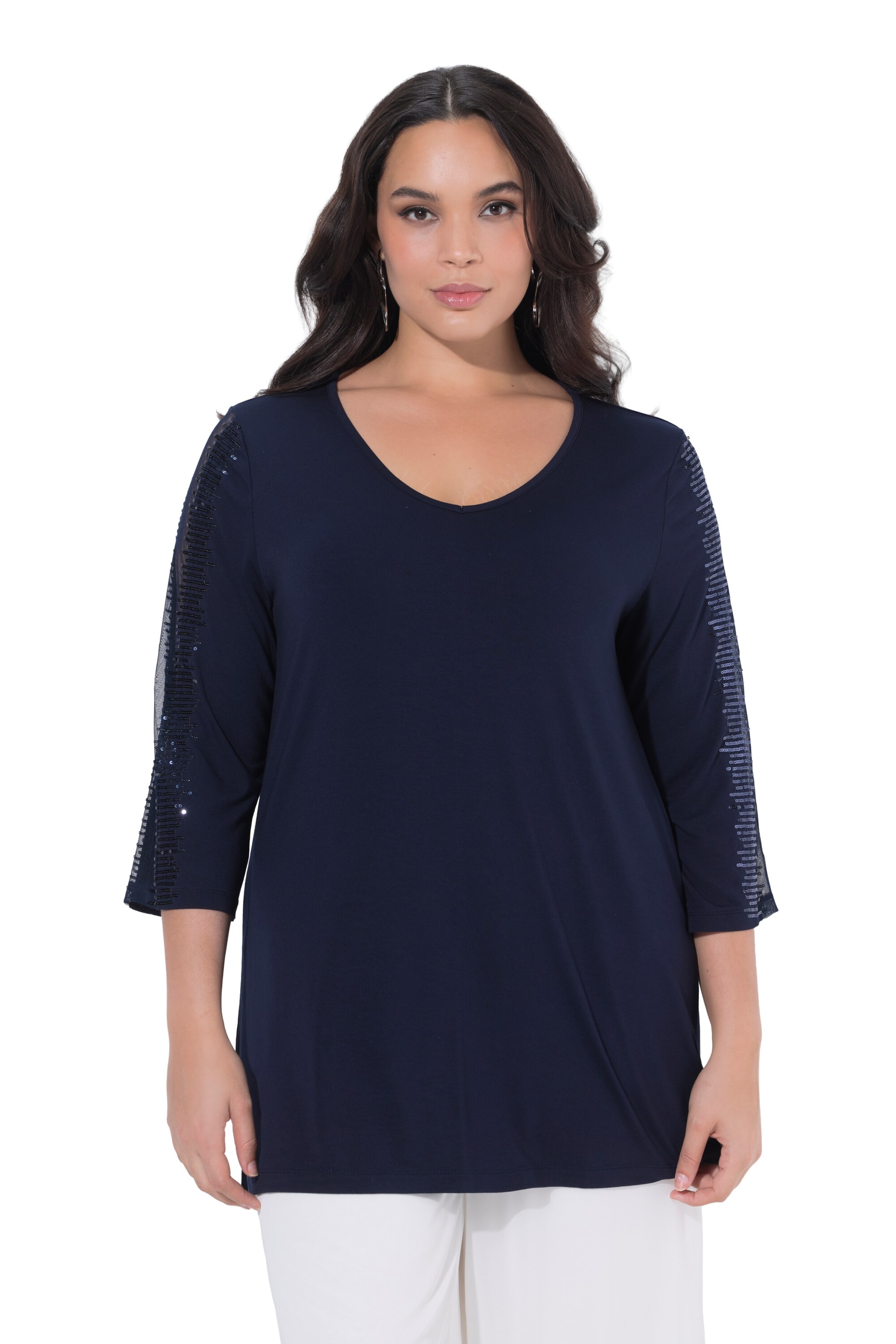 Ulla Popken Shirt in Blue: front