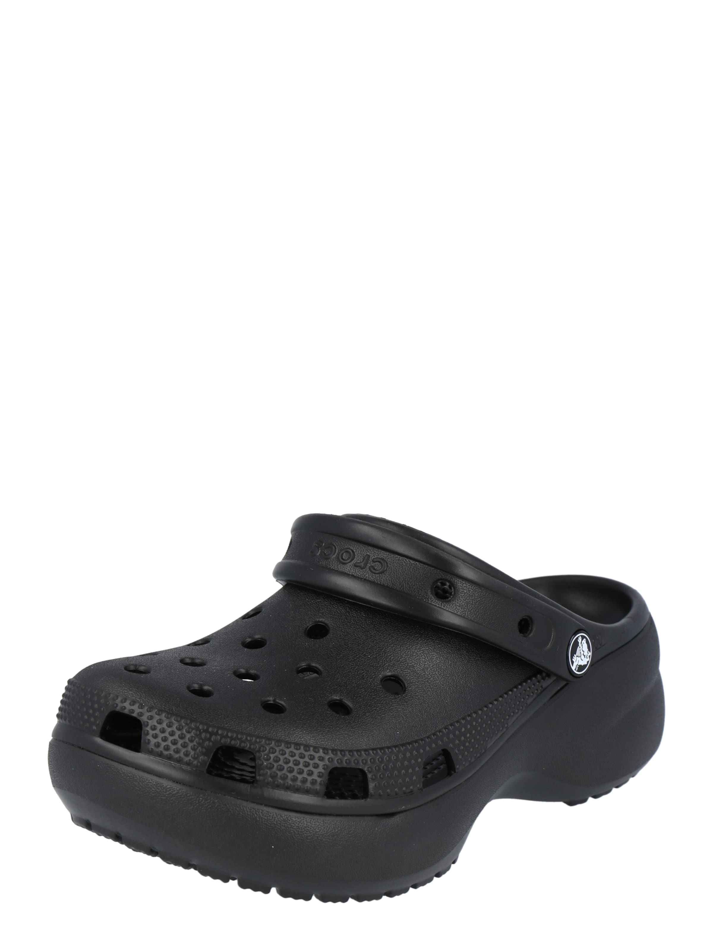 furry crocs grey