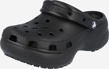 Crocs Puukengät & Crocks-jalkineet 'Classic' värissä musta: edessä