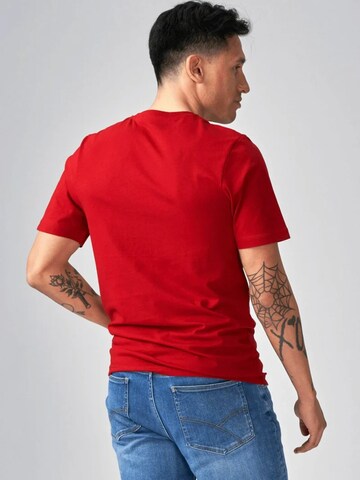 Fit confort Chemise ' Organic Basic ' TEESHOPPEN en rouge