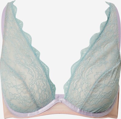 Dora Larsen Soutien-gorge 'IRIS' en nude / bleu clair / rose, Vue avec produit