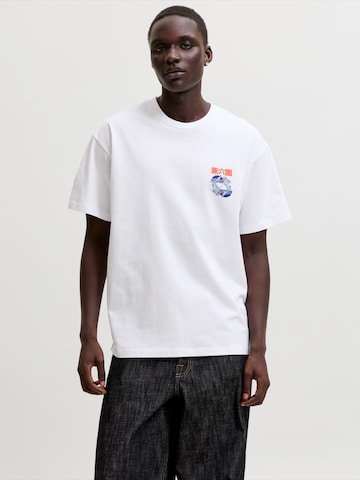 JACK & JONES Футболка 'JORKPOT' в Белый