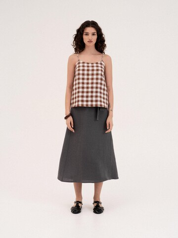 AmourLinen Top 'Hilo' in Bruin