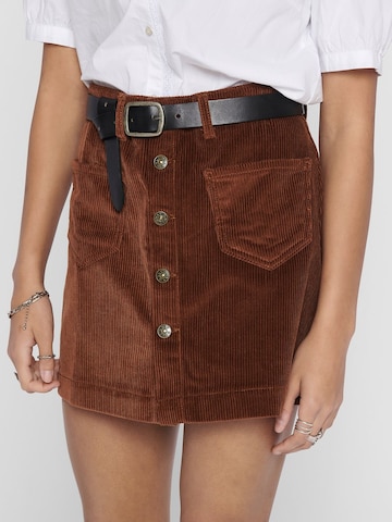 ONLY Skirt 'ONLAMAZING' in Brown