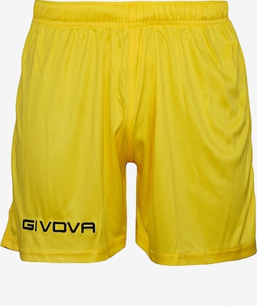 Boxers Givova en jaune : devant