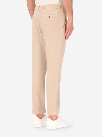 Distretto12 Regular Chino Pants 'Parkes' in Beige