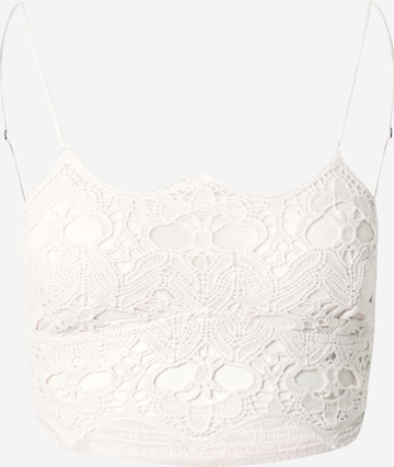 Top 'ATHENA' di Free People in bianco: frontale