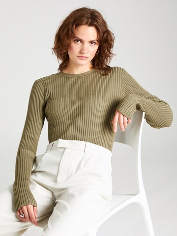 Soft Rebels Sweater 'Noa' in Green: front