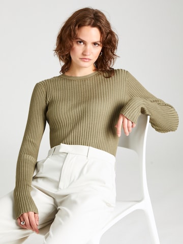 Soft Rebels Sweater 'Noa' in Green: front