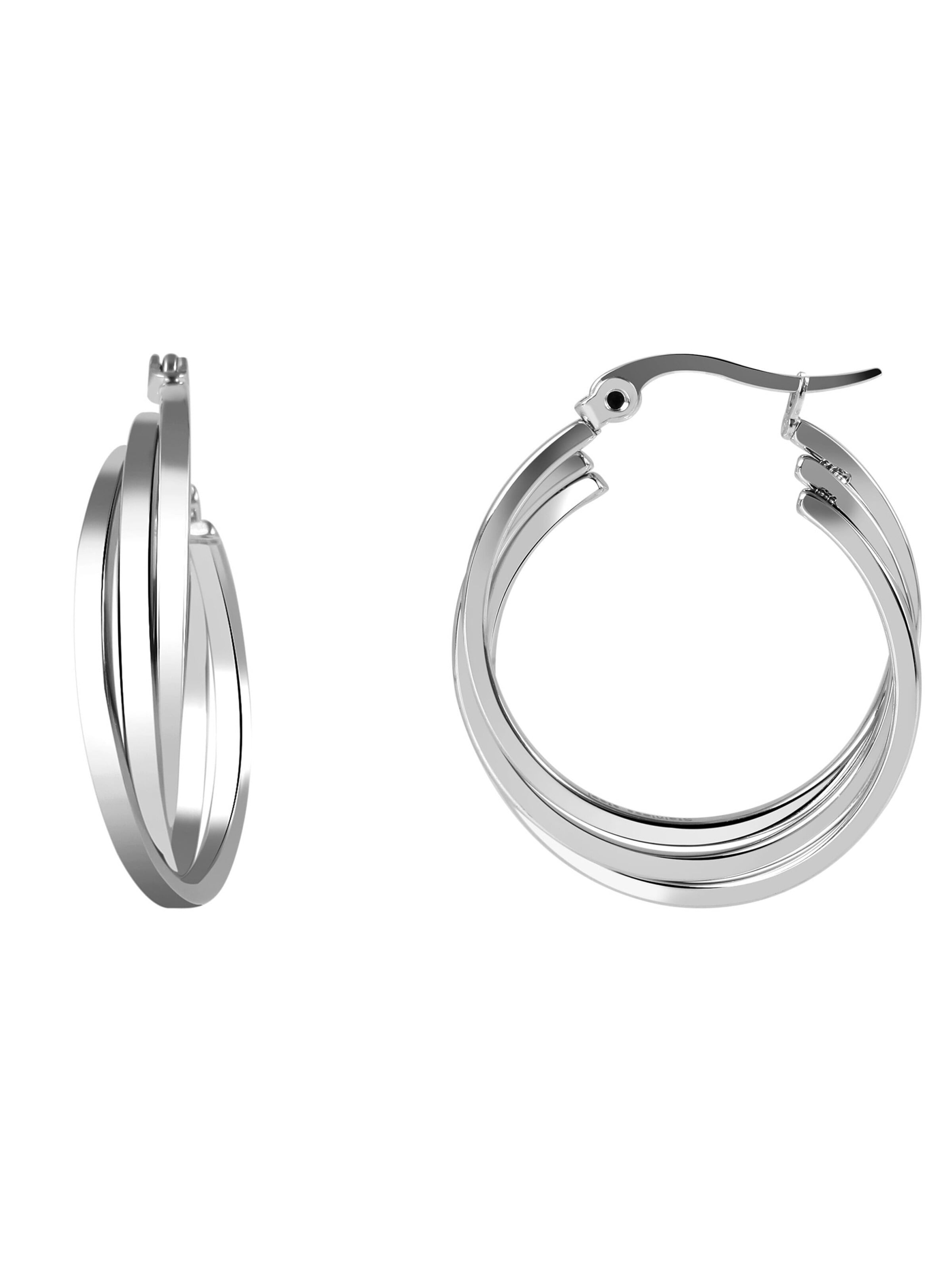 Akzent Earrings 'Rodena, langlebig' in Silver