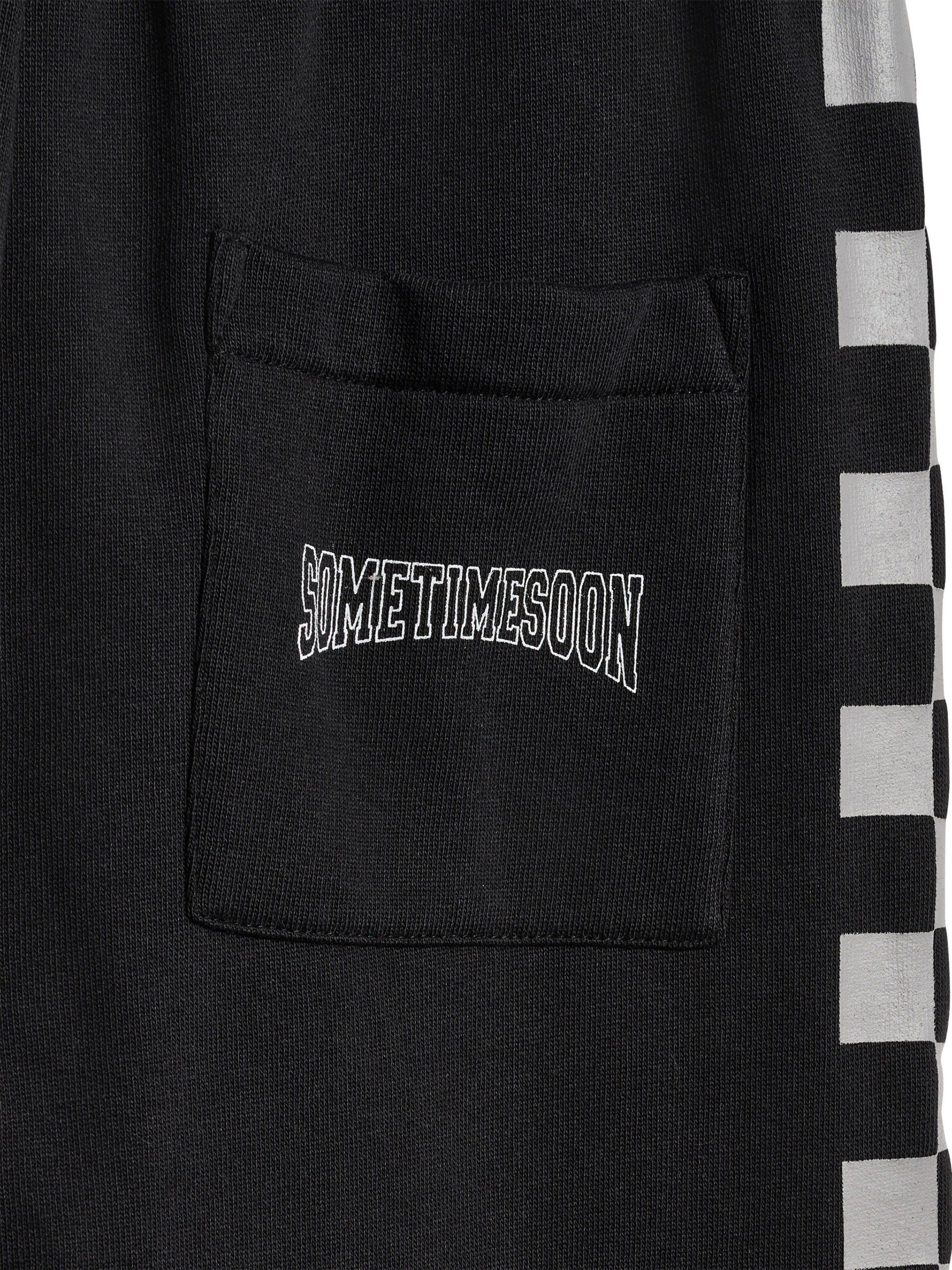 SOMETIME SOON Tapered Broek in Zwart