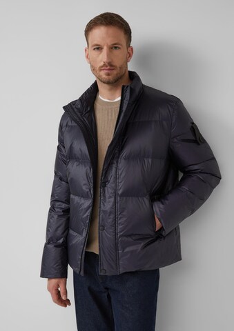s.Oliver Winter Jacket in Blue: front