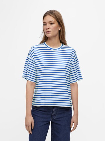 OBJECT Shirt in Blauw: voorkant