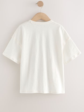 T-Shirt Next en blanc