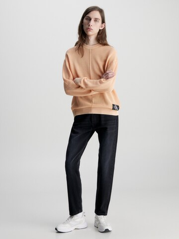 Calvin Klein Jeans Alt kitsenev Teksapüksid, värv must
