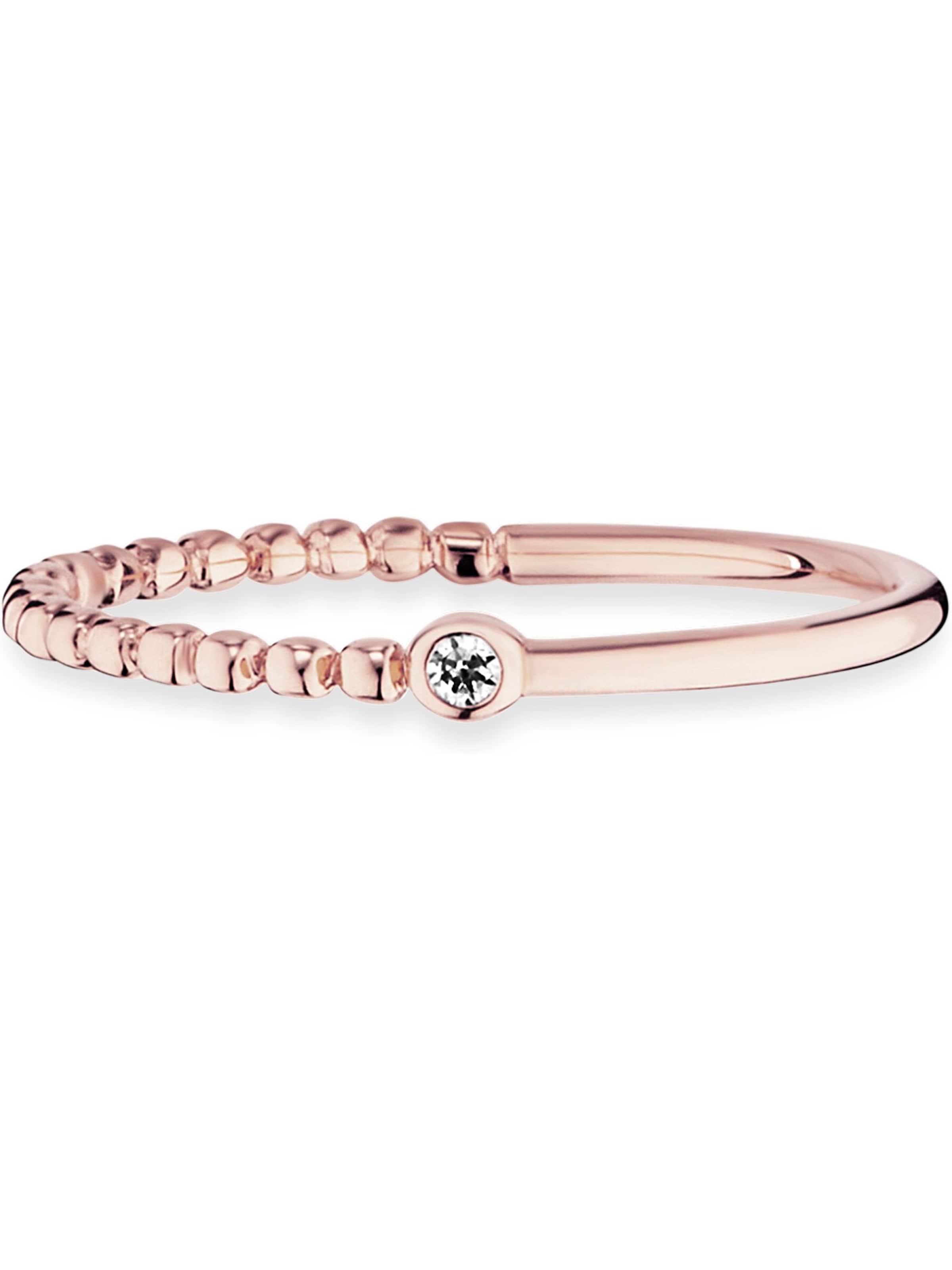 Bague caï en rose : devant