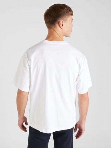 Maglietta 'T-NLABEL-L1' di DIESEL in bianco