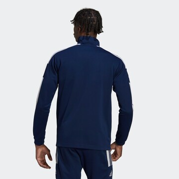 ADIDAS SPORTSWEAR Athletic Zip-Up Hoodie 'Squadra 21' in Blue