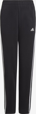 ADIDAS SPORTSWEAR Tapered Sports trousers 'Essentials' in Black