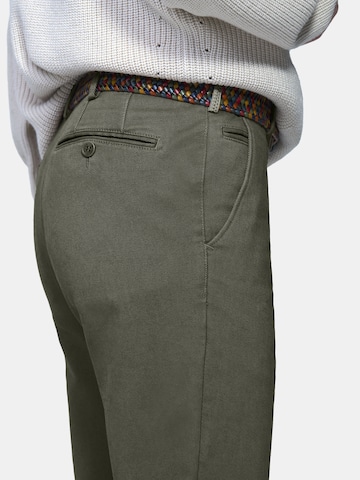 Regular Pantalon chino 'Bonn 2-3615' MEYER en vert