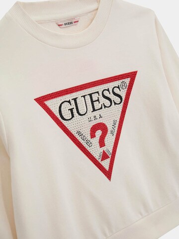 GUESS Sweatshirt in Beige
