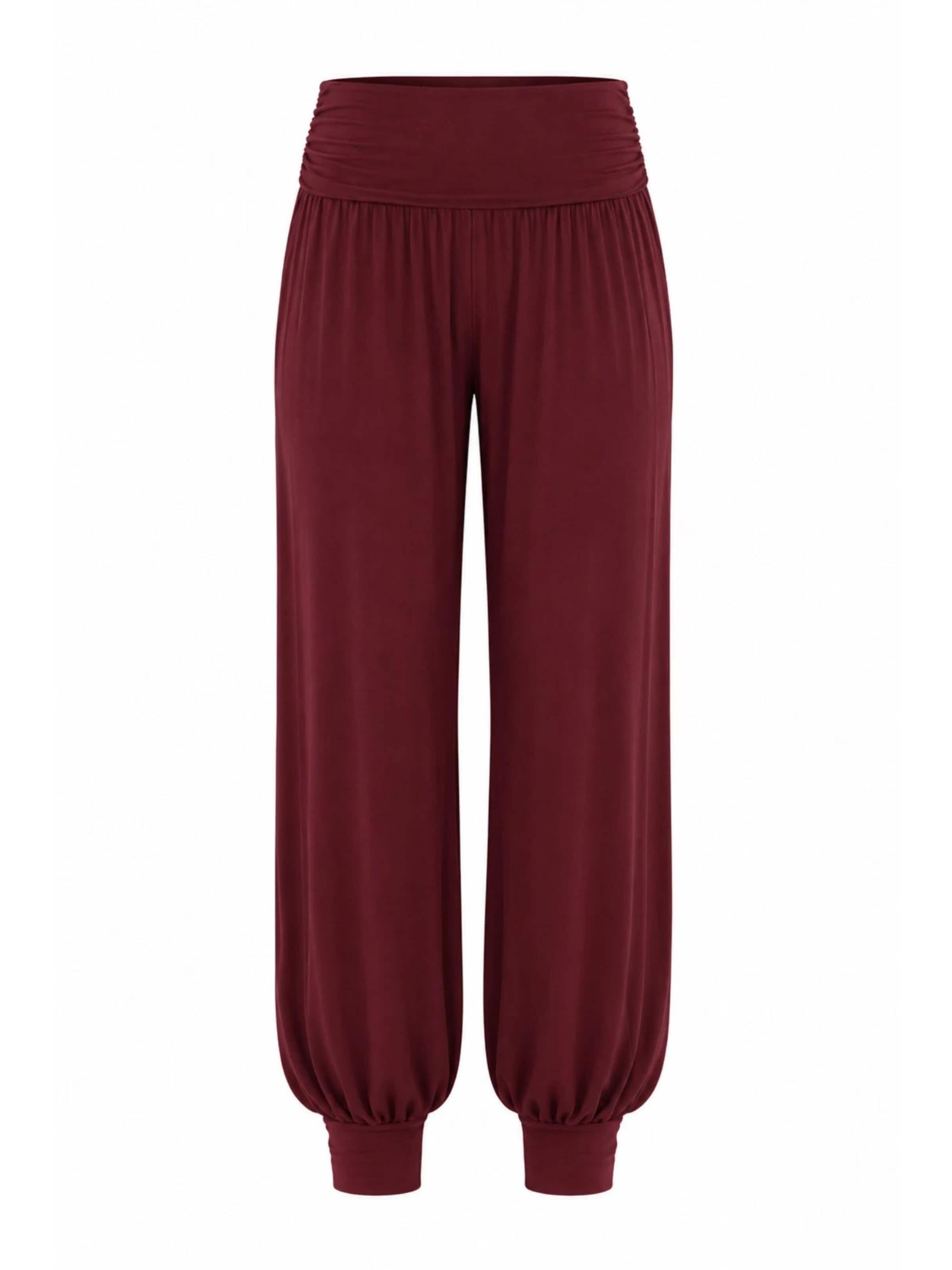 True North Pants 'Yogahose' in Red: front